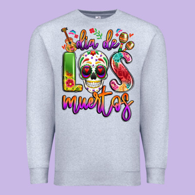 Dia De Los Muertos Premium Sweatshirt Designed By Lillyallendesigns