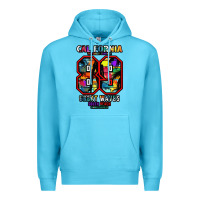 Ocean Blue California 89 Premium Hoodie - Bettercallsaul