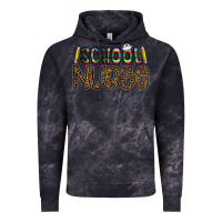 Cloud Black school nurse Vintage Hoodie - CowhideDigitalArt