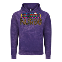 Cloud Purple school nurse Vintage Hoodie - CowhideDigitalArt