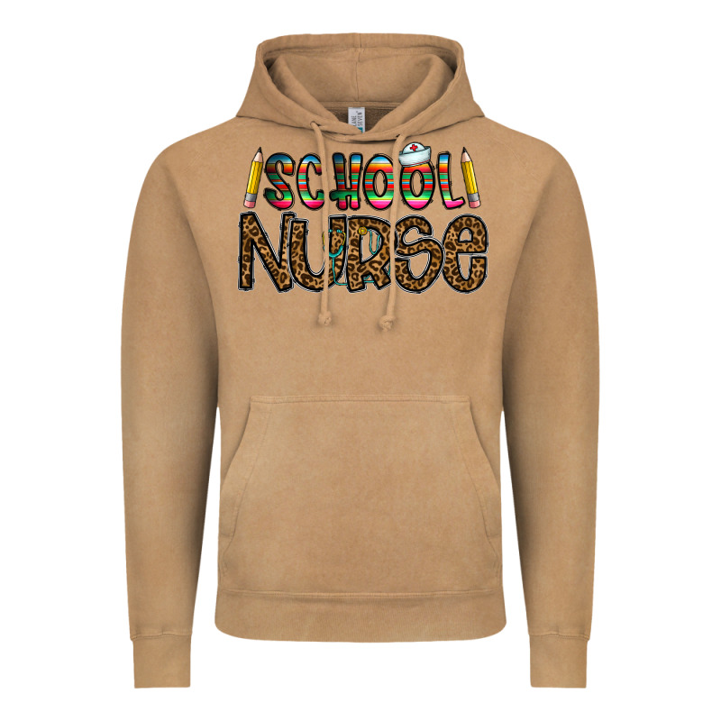 School Nurse Vintage Hoodie by CowhideDigitalArt | Teevron