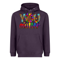 Plum Lgbtq You Matter With Leopard Heavyweight Hoodie - BundleAndBundleShop