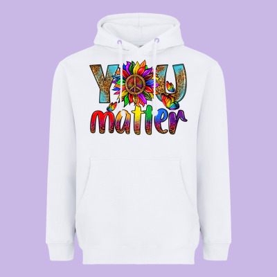 Lgbtq You Matter With Leopard Heavyweight Hoodie Designed By Bundleandbundleshop