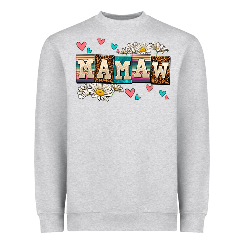 Daisy Mamaw Heavyweight Sweatshirt by AdoDesignShop | Teevron