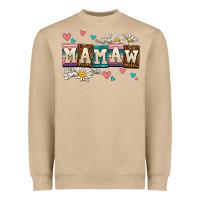 Mushroom daisy mamaw Heavyweight Sweatshirt - AdoDesignShop