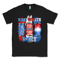 Black red white and boozy Classic Tee - JahusDesignShop