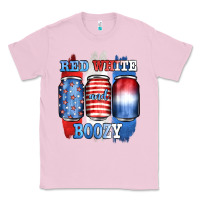 Bubblegum Pink red white and boozy Classic Tee - JahusDesignShop