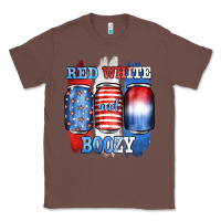Chestnut red white and boozy Classic Tee - JahusDesignShop