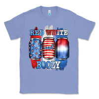 Colony Blue red white and boozy Classic Tee - JahusDesignShop
