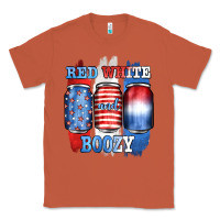 Copper red white and boozy Classic Tee - JahusDesignShop