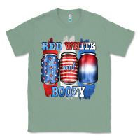 Red White And Boozy Classic Tee | Teevron