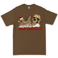 Cacao Merry christmas skeleton Premium Tee - RanaPortraitStore