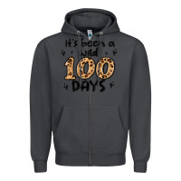 Smoke its been a wild 100 days Zipper Hoodie - MaliasSmallBusiness