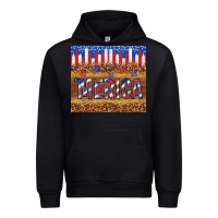 Black 'merica Urban Hoodie - TumblerDesignByShophia