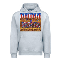 Heather Grey 'merica Urban Hoodie - TumblerDesignByShophia