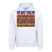 White 'merica Urban Hoodie - TumblerDesignByShophia