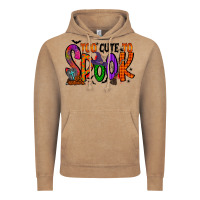 Vintage Coffee too cute to spook Vintage Hoodie - RacoonDesign