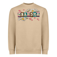Mushroom daisy grandma Heavyweight Sweatshirt - AdoDesignShop