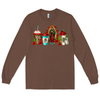 Chestnut lady of guadalupe coffee Long Sleeve Tee - Jasminsmagicworld