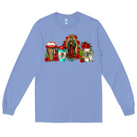 Colony Blue lady of guadalupe coffee Long Sleeve Tee - Jasminsmagicworld