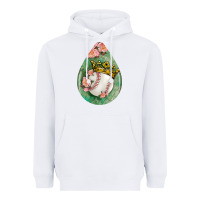 White baseball and western roses teardrop  6 Heavyweight Hoodie - BundleAndBundleShop