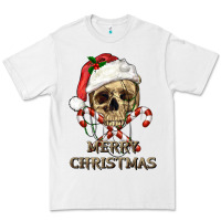 White merry christmas skull Premium Tee - RanaPortraitStore