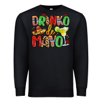 Black drinko de mayo Premium Sweatshirt - LillyAllenDesigns