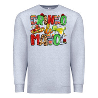 Heather Grey drinko de mayo Premium Sweatshirt - LillyAllenDesigns