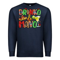 Navy drinko de mayo Premium Sweatshirt - LillyAllenDesigns