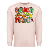 Pale Pink drinko de mayo Premium Sweatshirt - LillyAllenDesigns