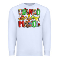 White drinko de mayo Premium Sweatshirt - LillyAllenDesigns