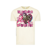 Vintage Arctic western leopard  in october we wear pink heart Vintage Tee - AdoDesignShop