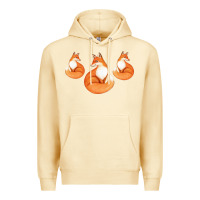 Pina Colada Three Little Foxes IN Fox Family I Gift Premium Hoodie - Bettercallsaul
