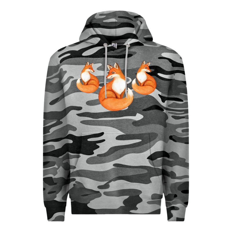 Three Little Foxes In Fox Family I Gift Premium Hoodie by Bettercallsaul | Teevron