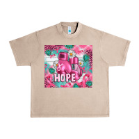 French Oak Breast Cancer Boxing Gloves Urban Heavy Tee - Artiststas