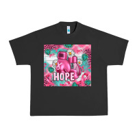 Pigment Black Breast Cancer Boxing Gloves Urban Heavy Tee - Artiststas