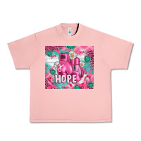 Salmon Breast Cancer Boxing Gloves Urban Heavy Tee - Artiststas