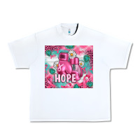 White Breast Cancer Boxing Gloves Urban Heavy Tee - Artiststas