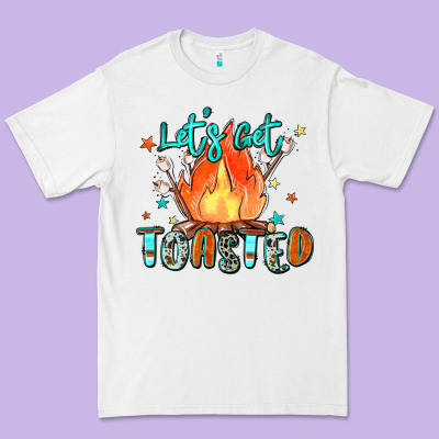 Let's Get Toasted Premium Tee Designed By Zillion Design Studio