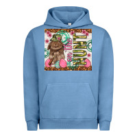 Pigment Pebble Blue on the hunt Urban Hoodie - TumblerDesignByShophia