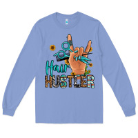 Colony Blue hair hustler Long Sleeve Tee - Jasminsmagicworld