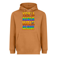 Meerkat Lgbtq You'll Never Walk Alone With Peace Heavyweight Hoodie - BundleAndBundleShop