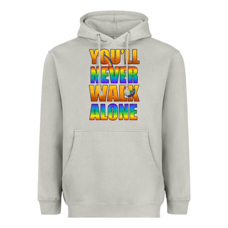Lgbtq You'll Never Walk Alone With Peace Heavyweight Hoodie by BundleAndBundleShop | Teevron