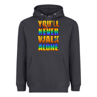 Smoke Lgbtq You'll Never Walk Alone With Peace Heavyweight Hoodie - BundleAndBundleShop