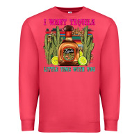 Cardinal i want tequila little time with you Premium Sweatshirt - LillyAllenDesigns
