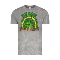 Cloud Rock not lucky simply blessed rainbow Vintage Tee - Artiststas