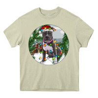 Mossy Pitbull And Farm Heavy Core Tee - RanaPortraitStore