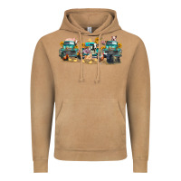 Vintage Camel western farm trucks farm animals Vintage Hoodie - FaDigitalArtStudio