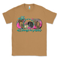 Toasted Coconut with god all things are possible race Classic Tee - AdoDesignShop