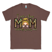 Chestnut Iam Boy Mom Nothing Scares Me Classic Tee - CowhideDigitalArt